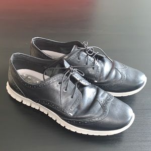 Women’s Cole Haan- Zero Grand genuine black leather loafers Size 9